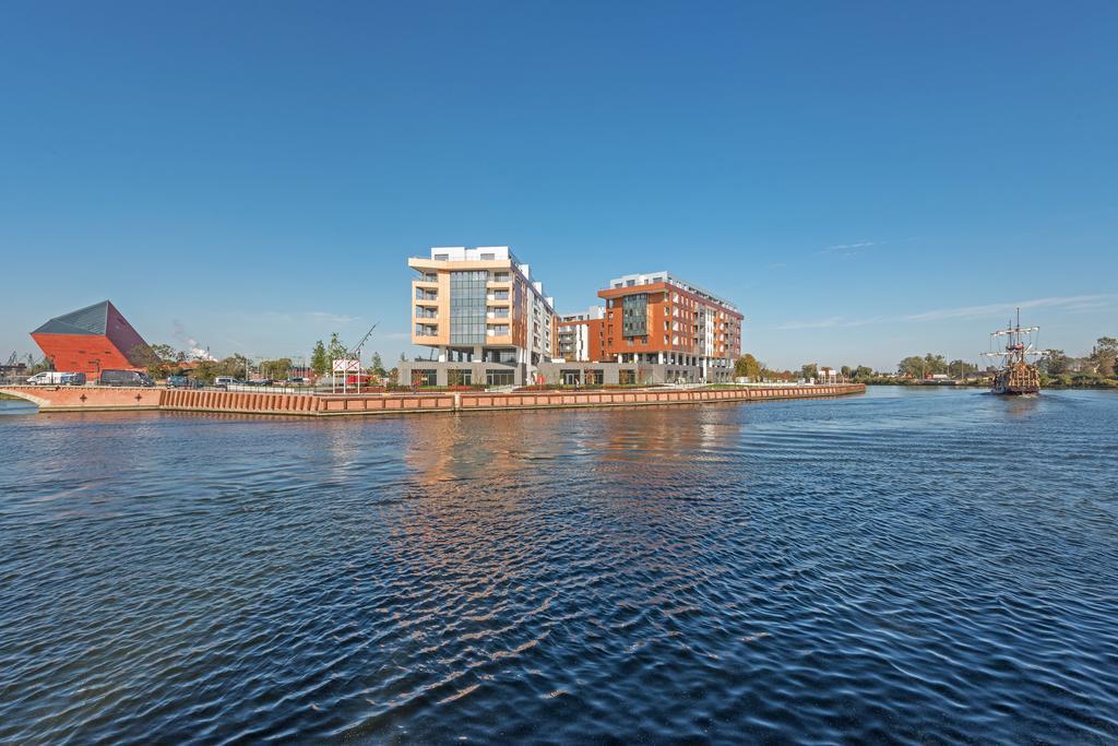 Riverside Apartments Danzig Exterior foto