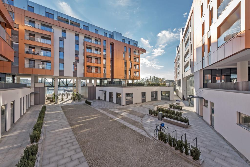 Riverside Apartments Danzig Exterior foto